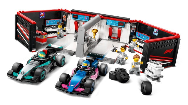 Lego City - Garage & Mercedes-AMG & Alpine Cars (60444)