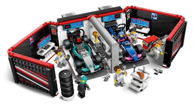 Lego City - Garage & Mercedes-AMG & Alpine Cars (60444)