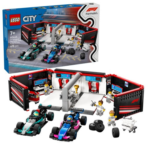 Lego City - Garage & Mercedes-AMG & Alpine Cars (60444)