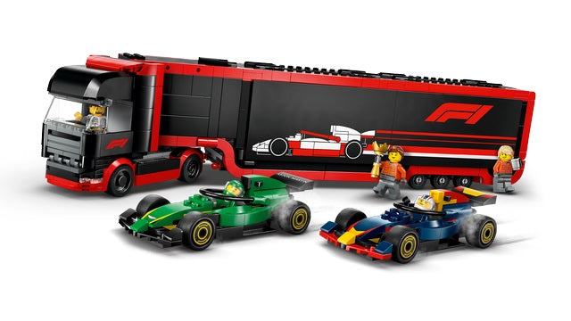LEGO City - F1 Truck with RB20 & AMR24 (60445)
