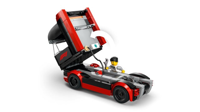LEGO City - F1 Truck with RB20 & AMR24 (60445)
