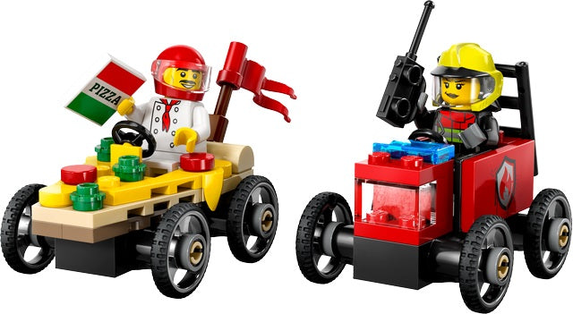 Lego City - Pizza VS Fire Race (60458)