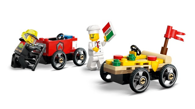 Lego City - Pizza VS Fire Race (60458)