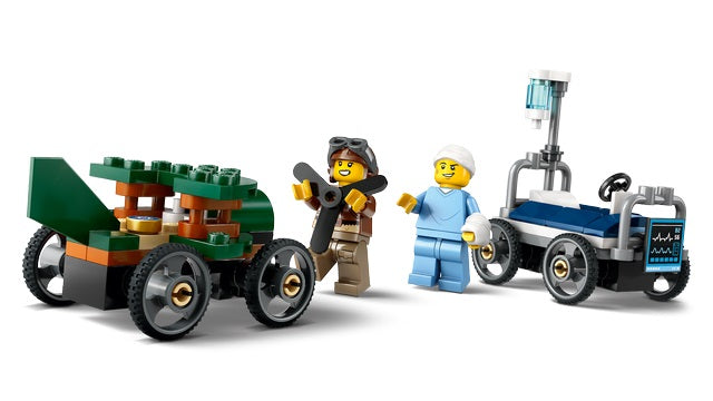 LEGO City - Airplane VS. Hospital Bed Race (60459)