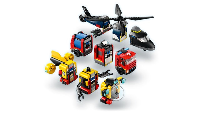 LEGO City - Helicopter, Fire Truck and Submarine (60462)