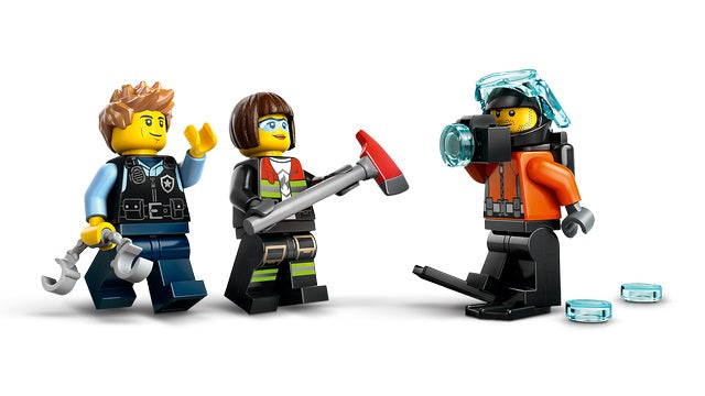 LEGO City - Helicopter, Fire Truck and Submarine (60462)