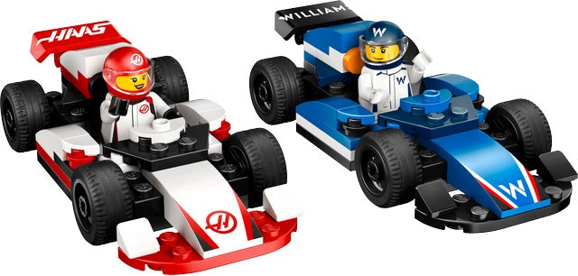 Lego City - F1 Williams Racing & Haas F1 Race Cars (60464)