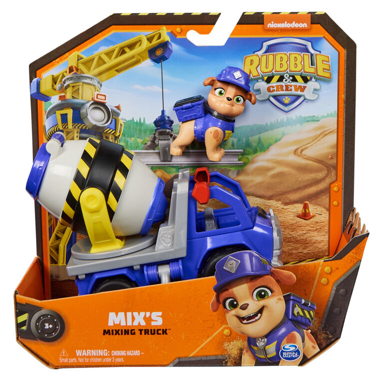 Rubble & Crew - Mix´s Cement Mixer Vehicle