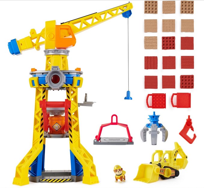 Rubble & Crew - Bark Yard Crane Tower Playset