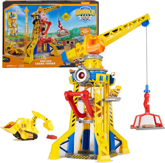 Rubble & Crew - Bark Yard Crane Tower Playset