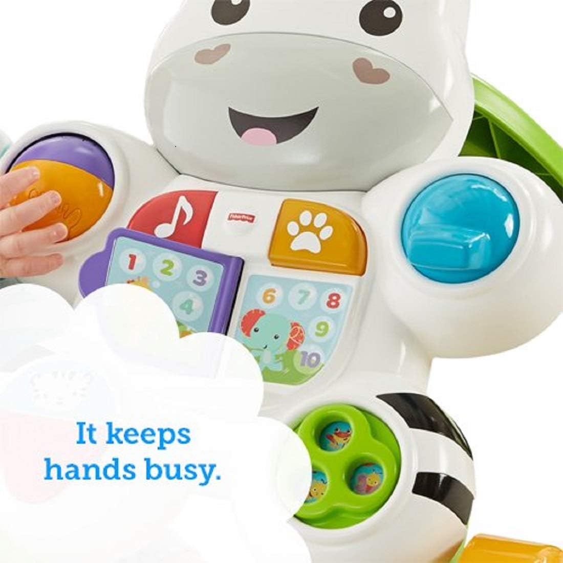 Fisher-Price - Learn with Me Zebra Baby Walker