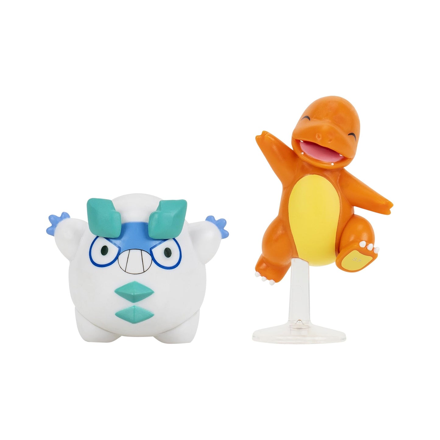 Pokemon Battle Figures - Charmander & Galarian Darumaka