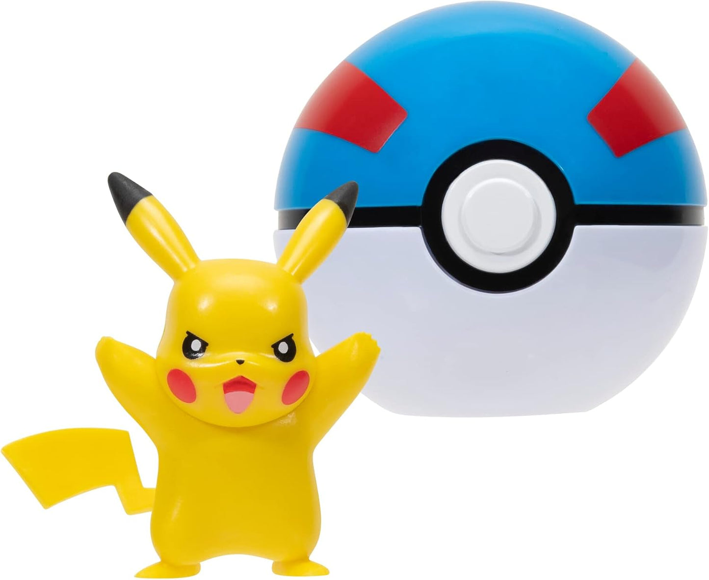 Pokemon Clip N Go - Pikachu & Great Ball