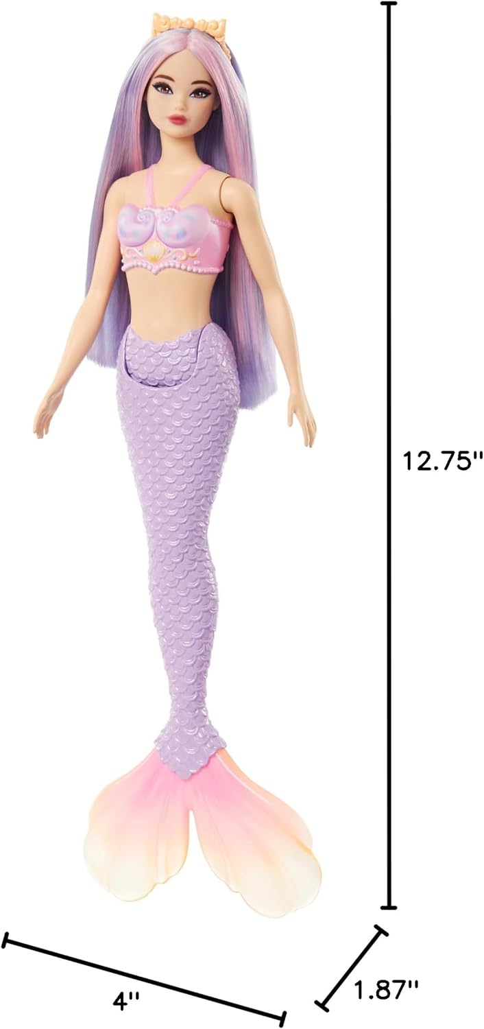 Barbie - Mermaid Doll - Lavender Tail