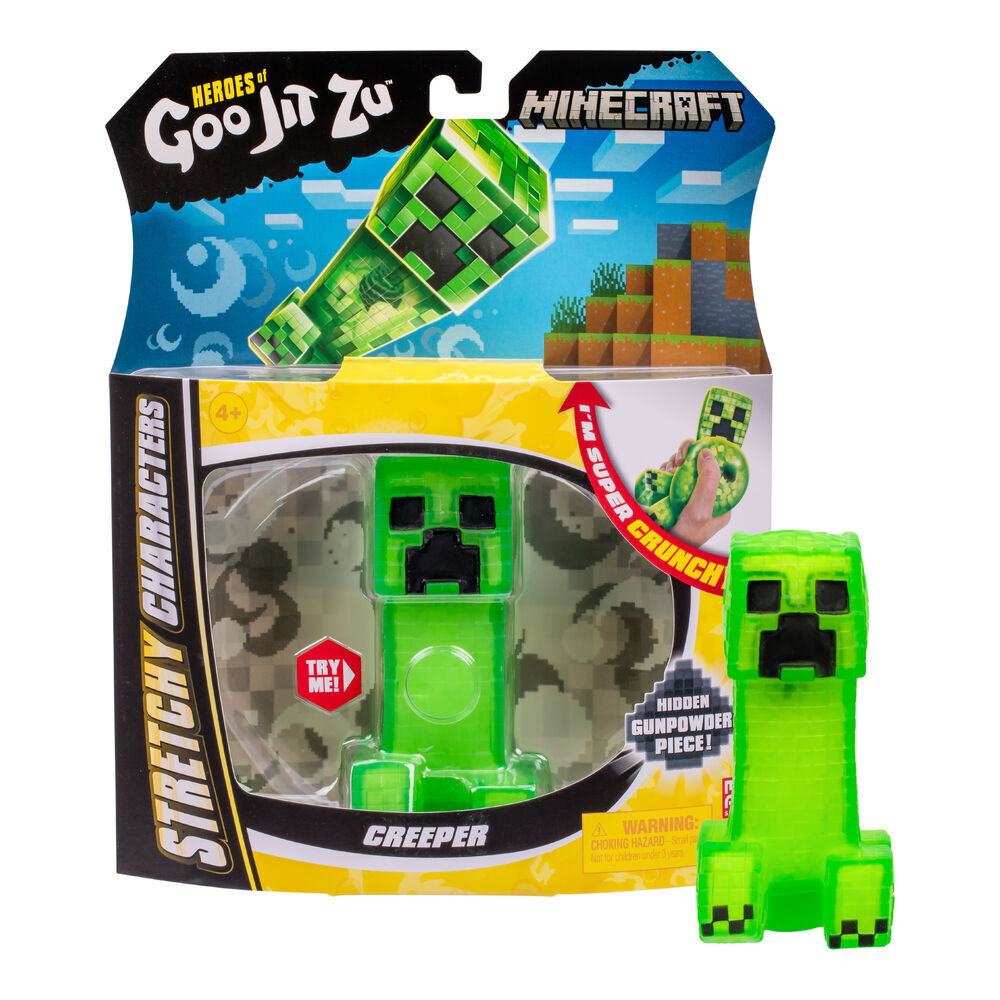 Goo Jit Zu - Minecraft - Stretchy Creeper