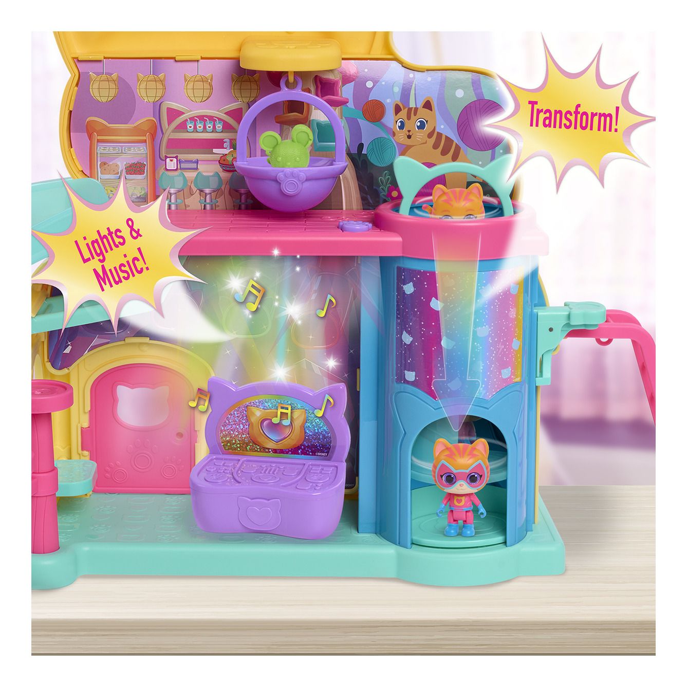 Disney Junior Superkitties - Purr N Playset