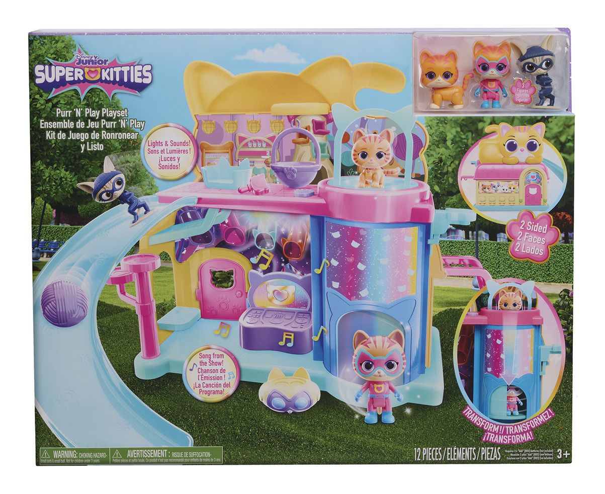 Disney Junior Superkitties - Purr N Playset