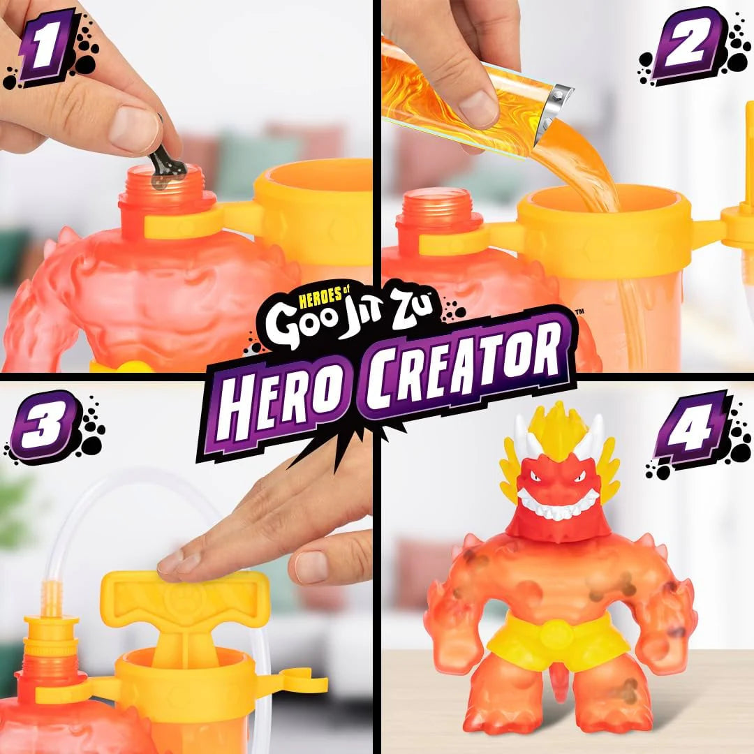 Goo Jit Zu - Stretch Hero Creator - Blazagon