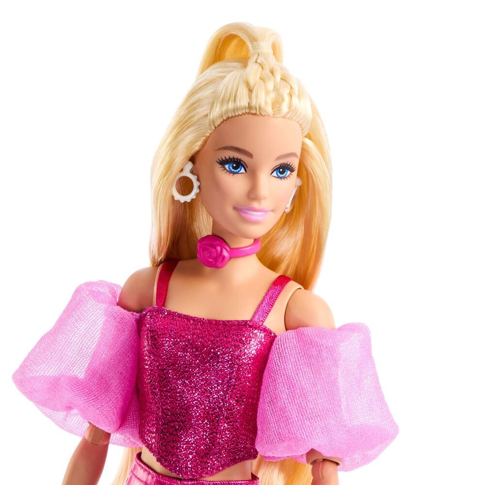 Barbie - Deluxe Style - Metallic Pink Outfit with Corset Top