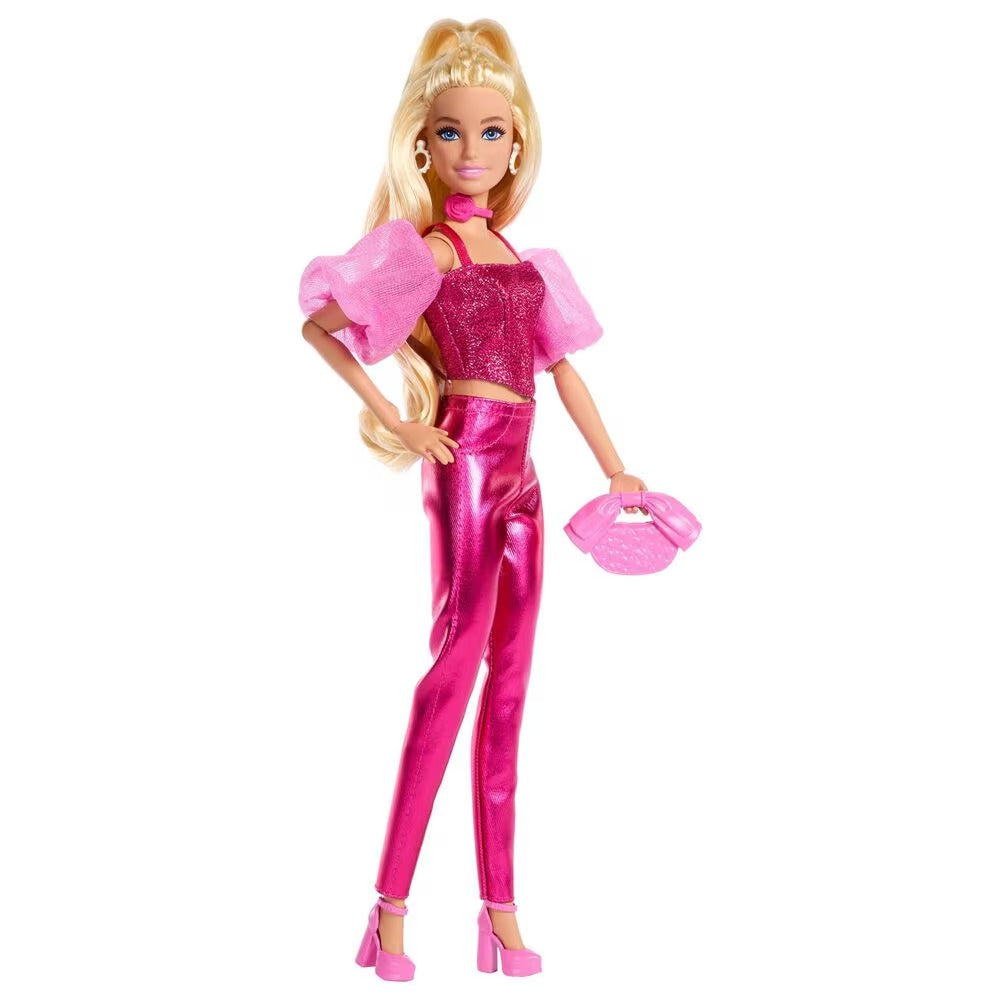 Barbie - Deluxe Style - Metallic Pink Outfit with Corset Top