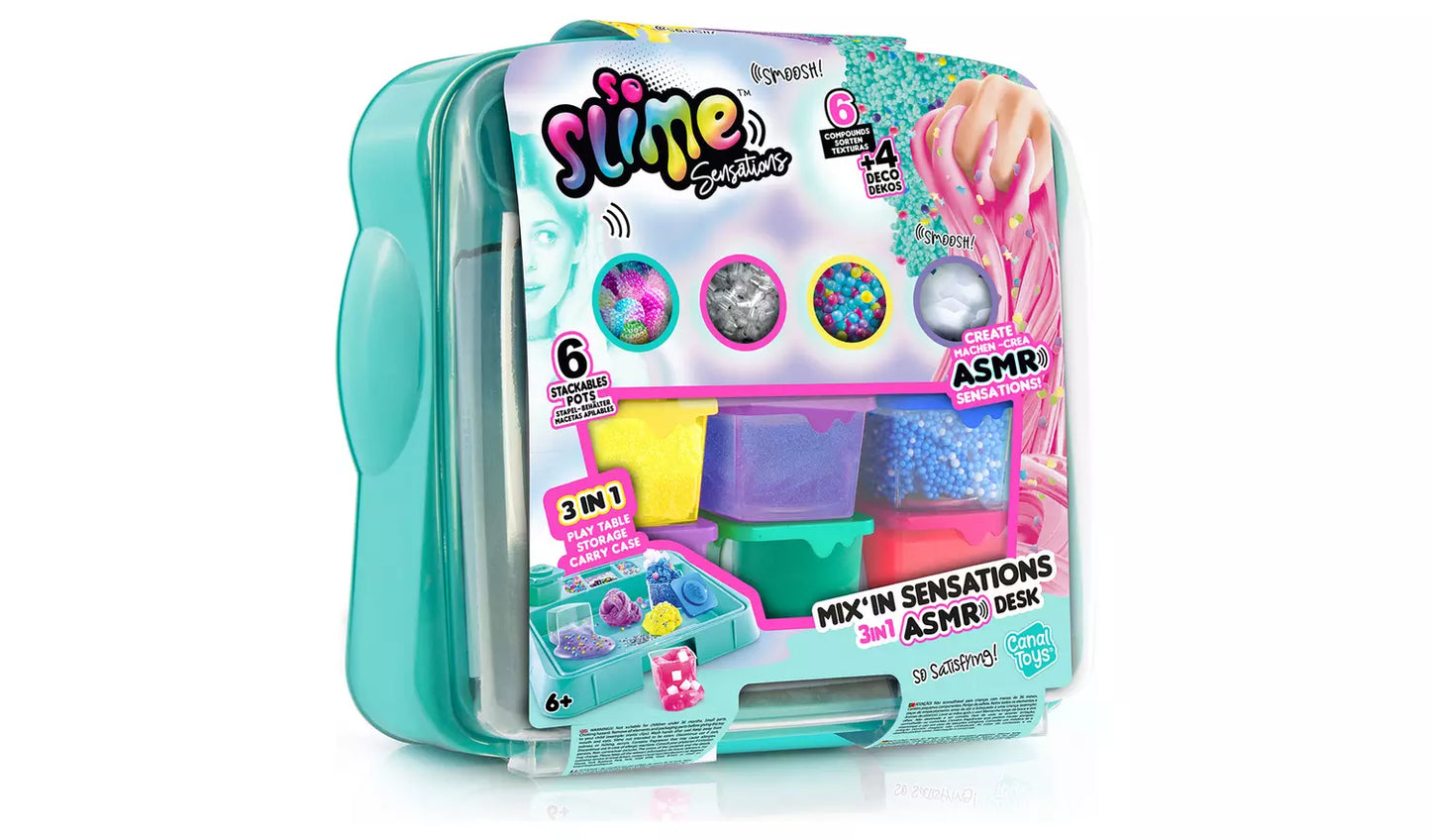So Slime Sensations - Mix'in Sensations 3 in 1 ASMR Desk