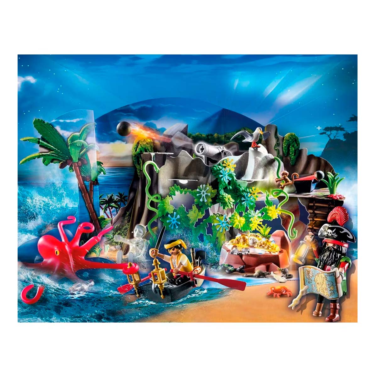 Playmobil - Advent Calendar Treasure Hunt Pirates (70322)