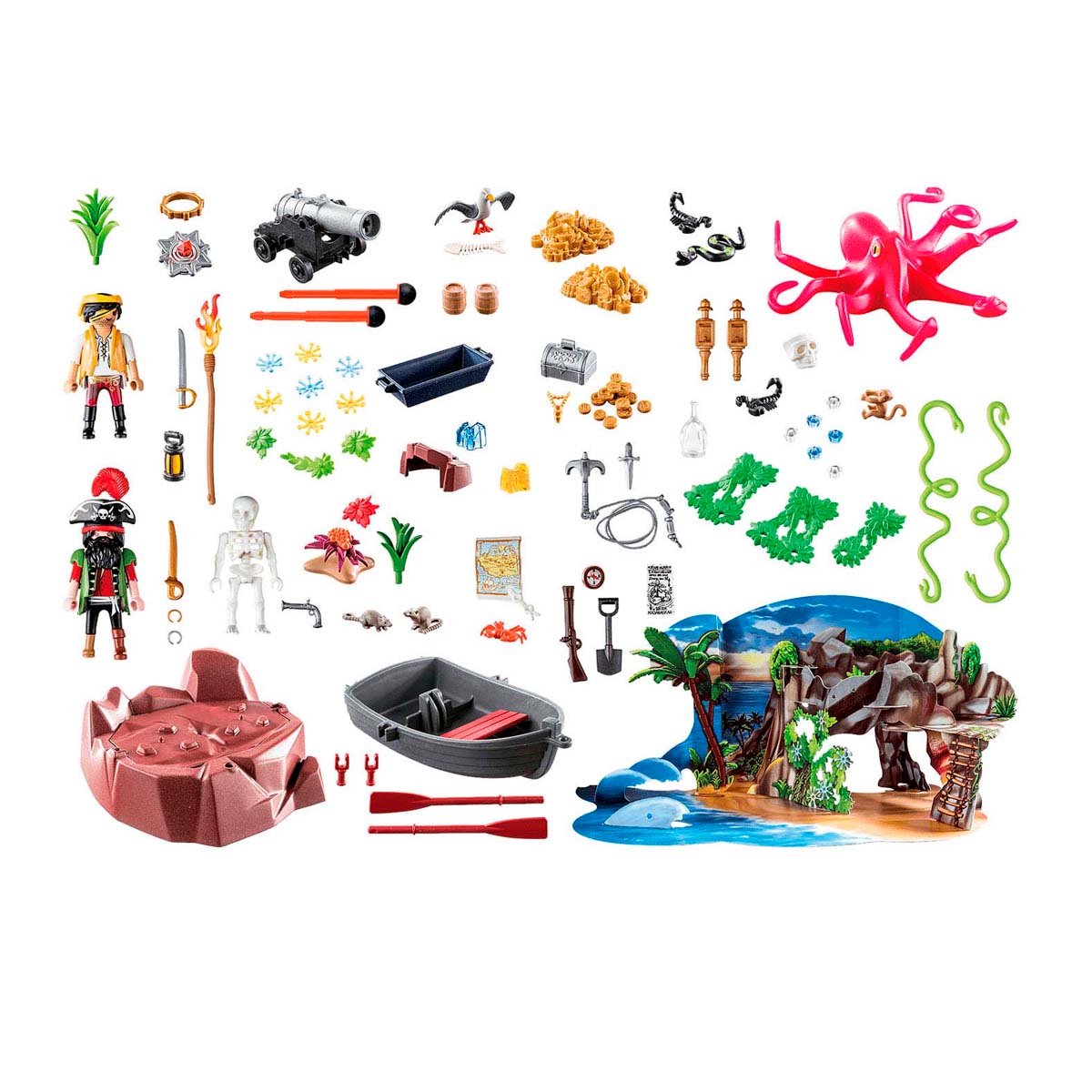 Playmobil - Advent Calendar Treasure Hunt Pirates (70322)