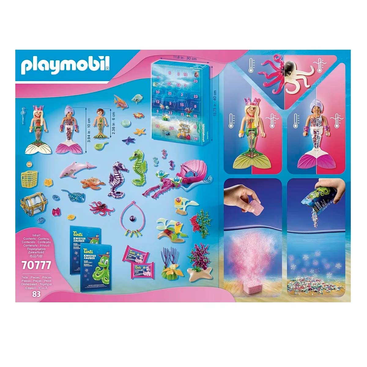 Playmobil Magic - Advent Calendar Bath Fun Mermaids (70777)