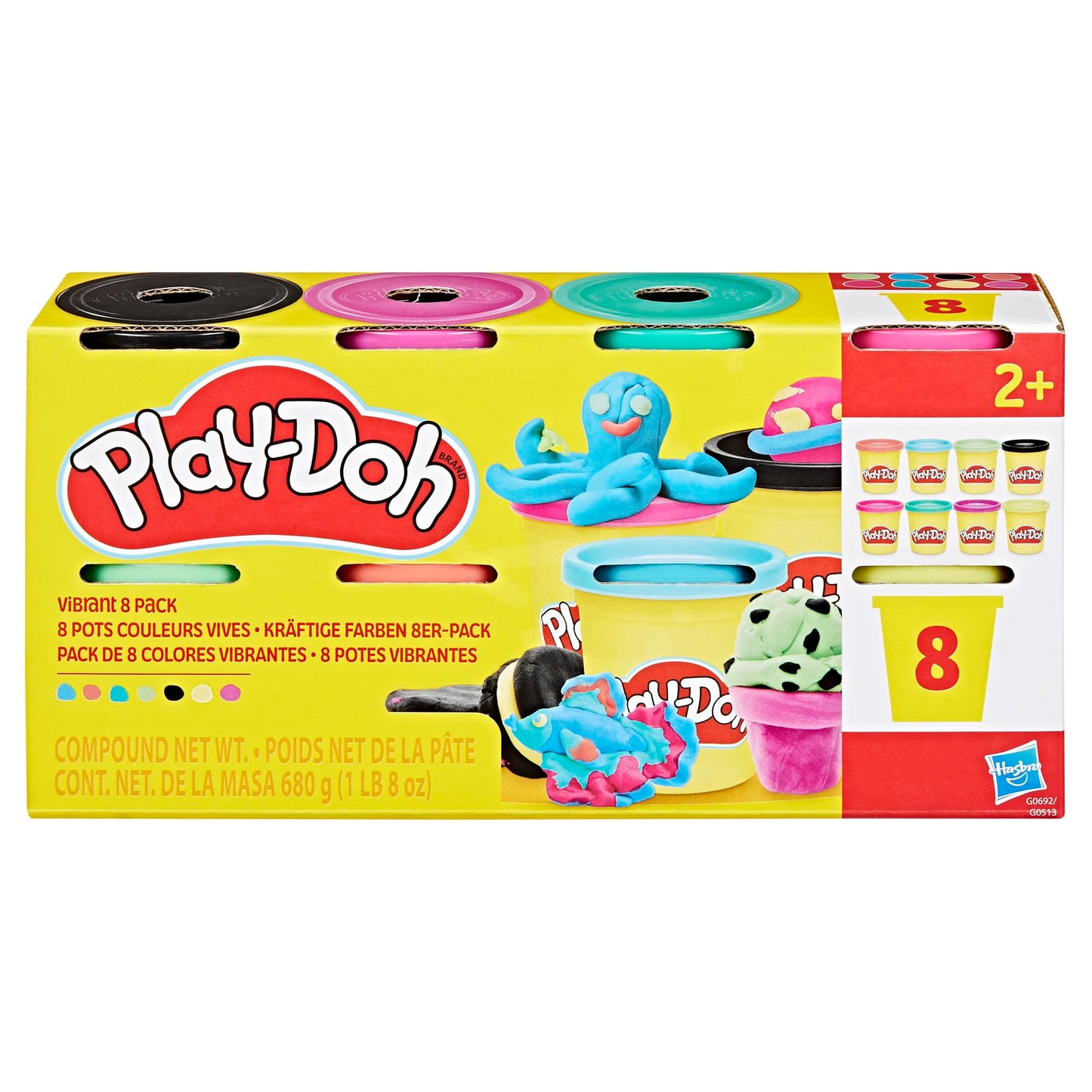 Play-Doh - Vibrant Colors 8-Pack