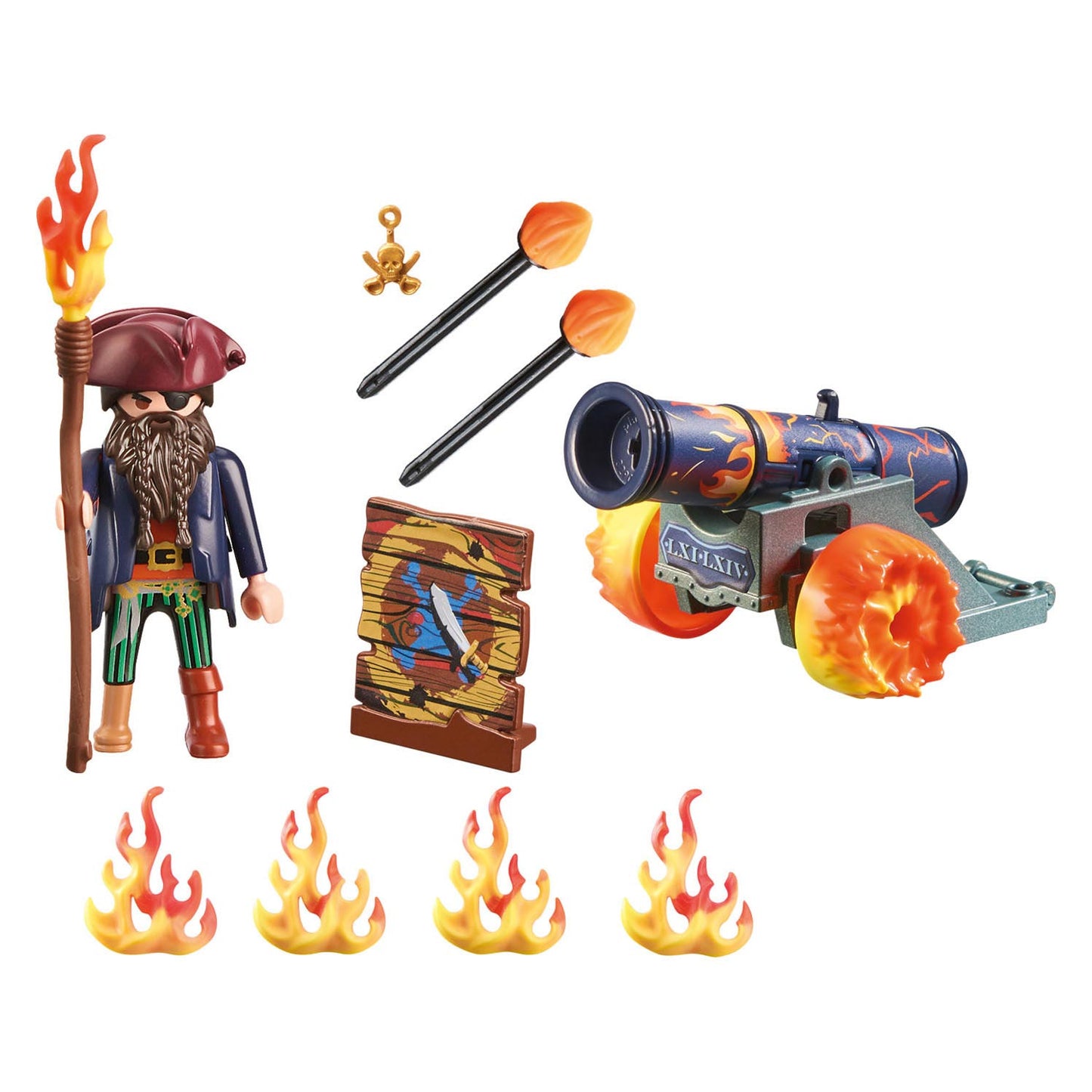 Playmobil Pirates -Pirate with cannon (71189)
