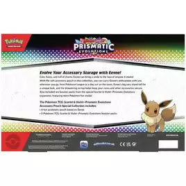 Pokemon TCG - Scarlet & Violet - Prismatic Accessory Pouch Eevee