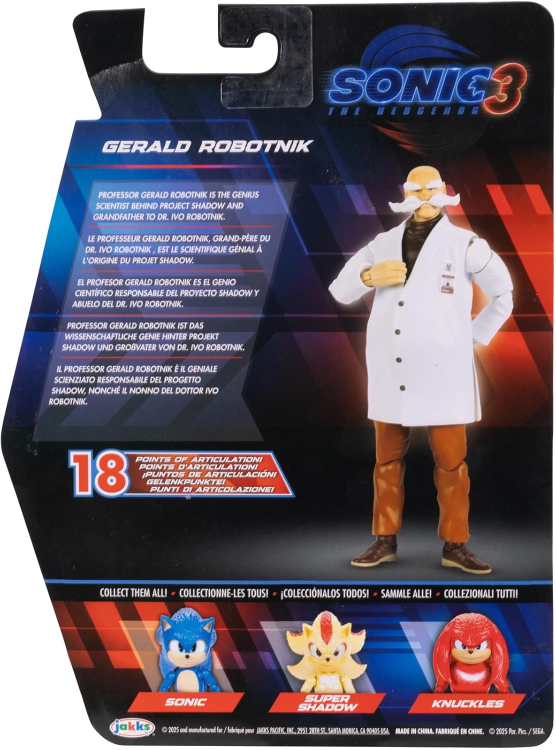 Sonic 3 Movie - Gerald Robotnik