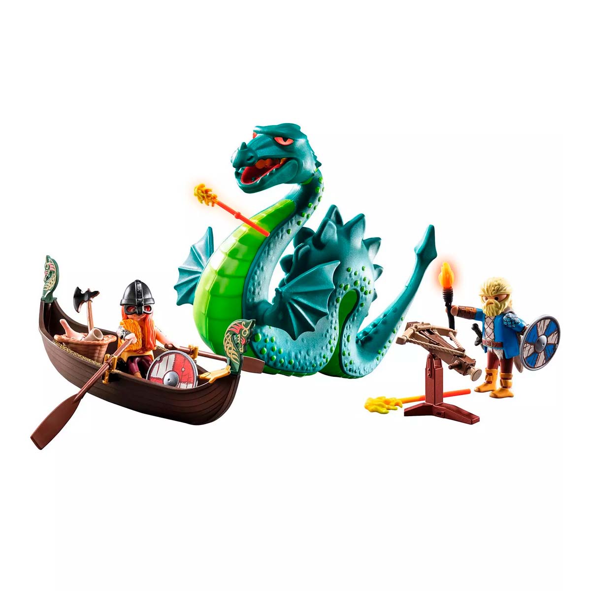 Playmobil - Vikings With Sea Monster (71830)