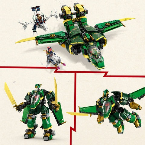 LEGO Ninjago - Lloyds Jet Mech (71845)
