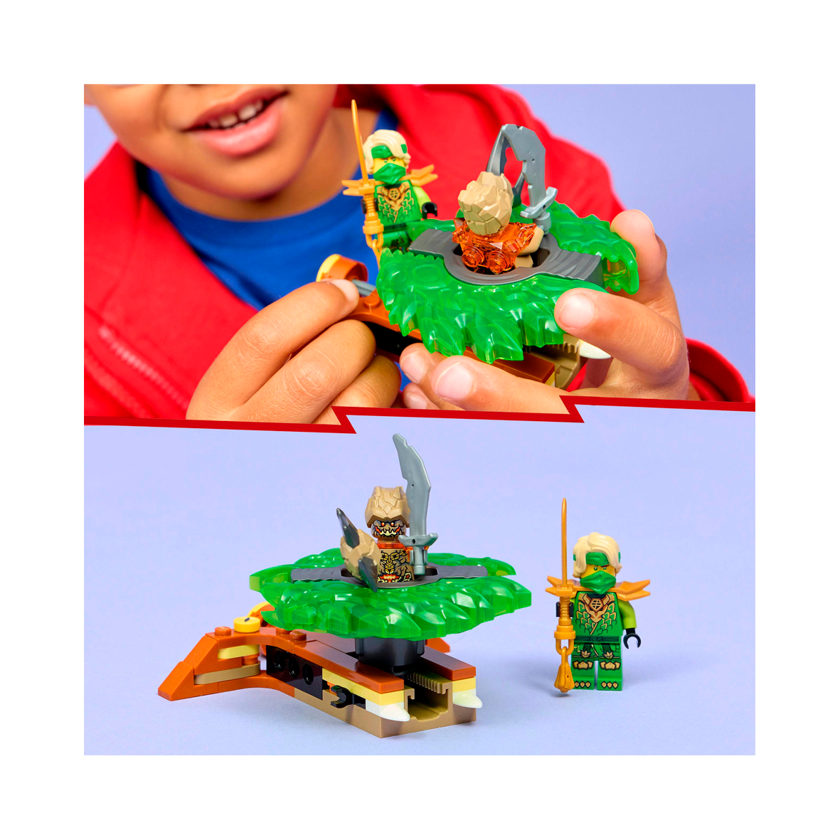 LEGO Ninjago - Lloyd VS Elemental Monster Spinner (71850)