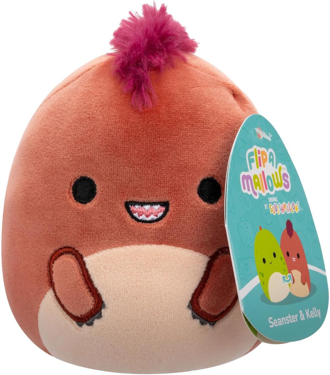Squishmallows - Flip-A-Mallows Plush, Seanster & Kelly