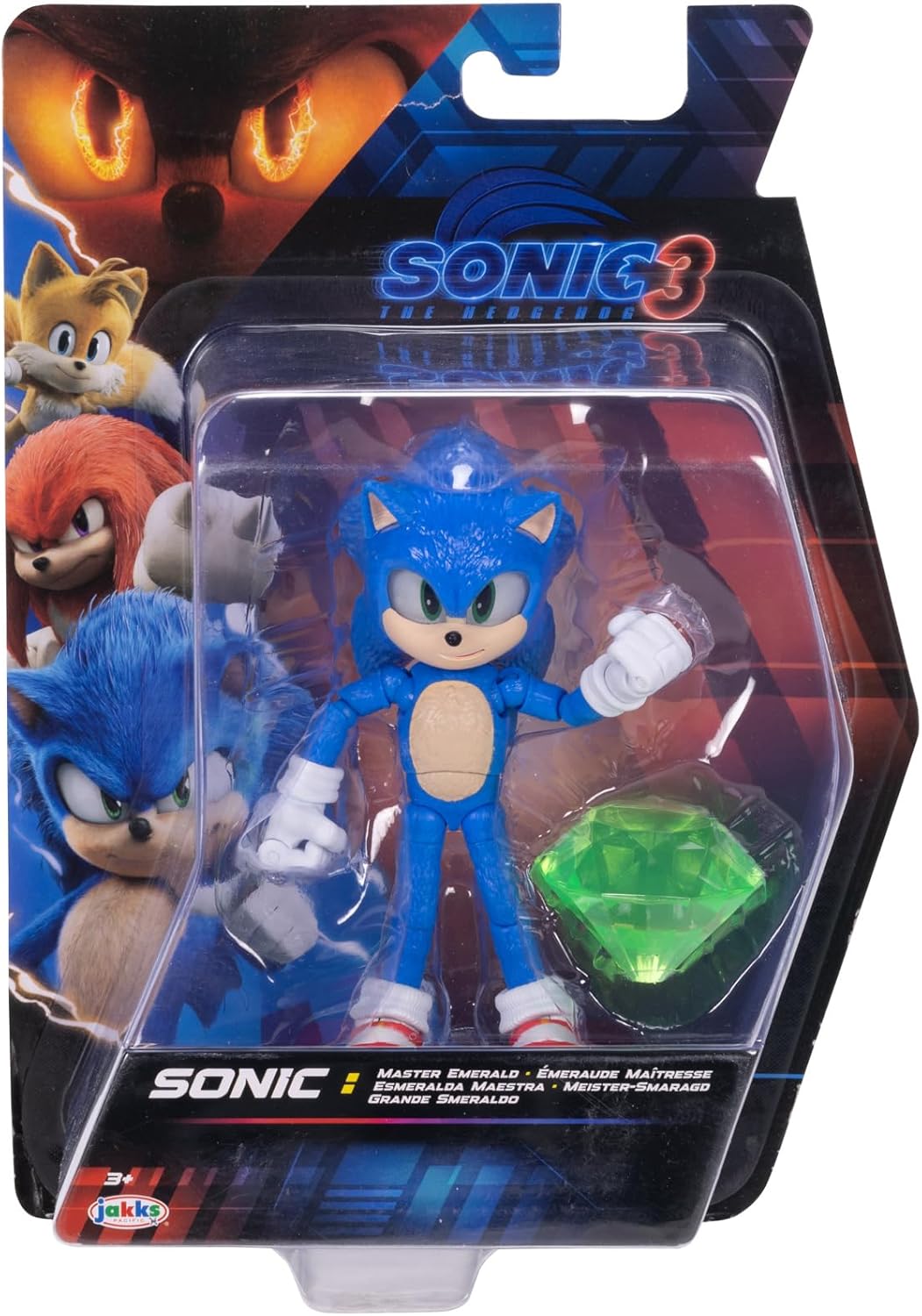 Sonic 3 Movie - Sonic with Master Emerald