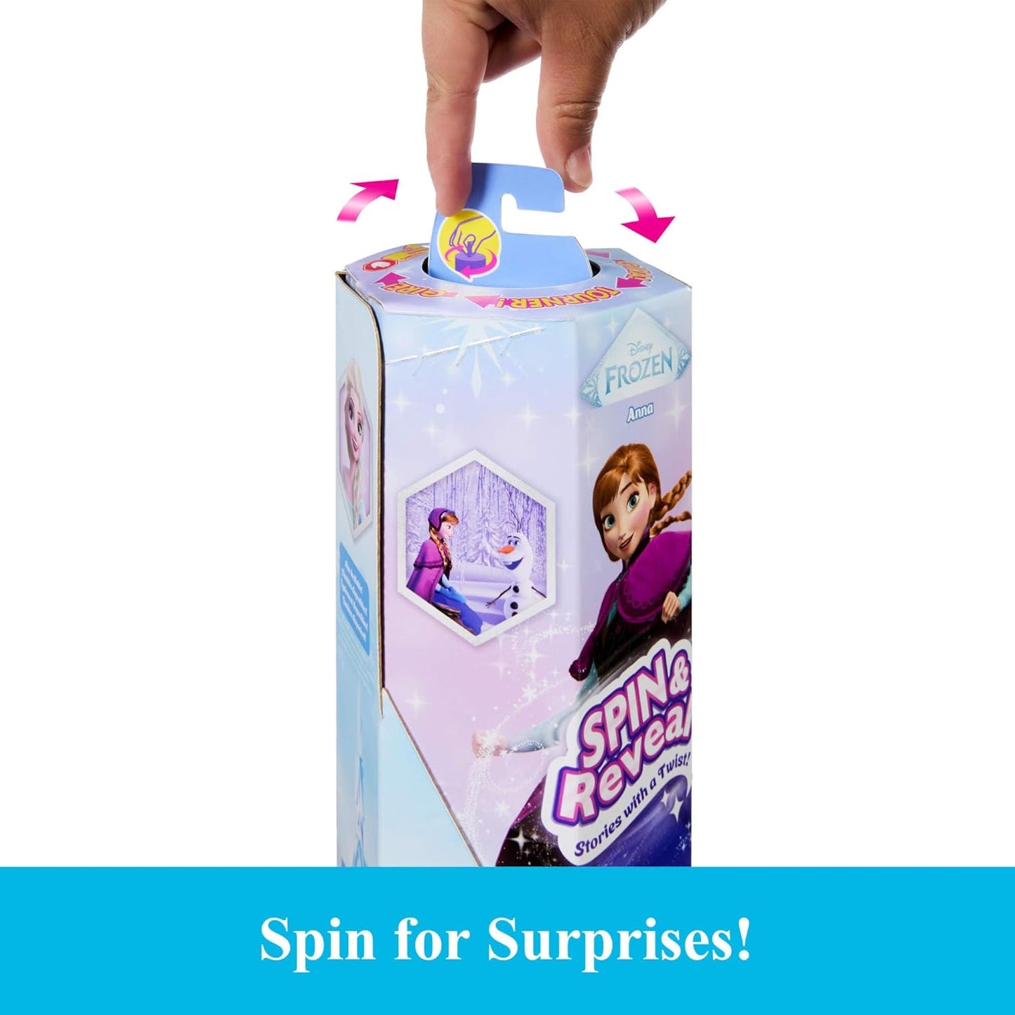 Frozen - Anna Spin & Reveal Twist Doll