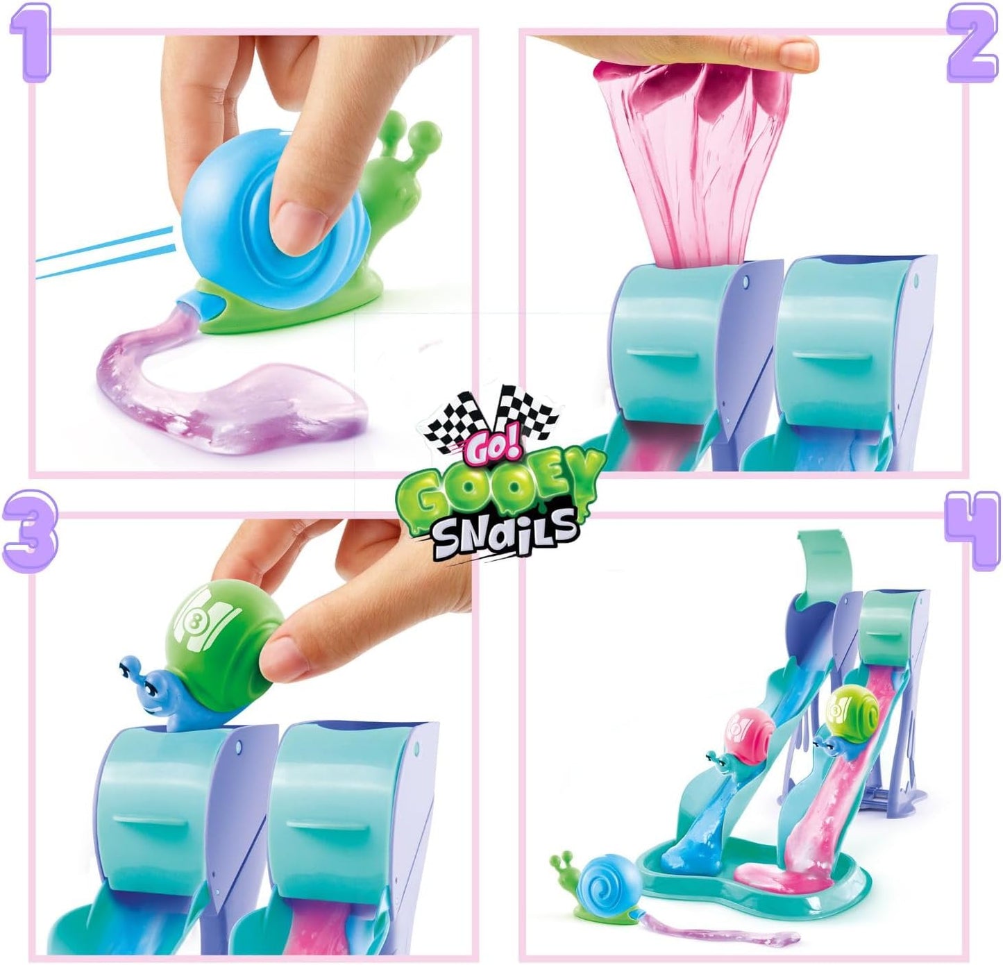 So Slime Go! - Gooey Snails Slimy Race Set