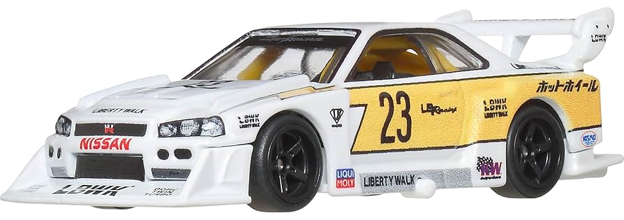 Hot Wheels Premium - Silhouettes - Nissan Skyline LB-ER34