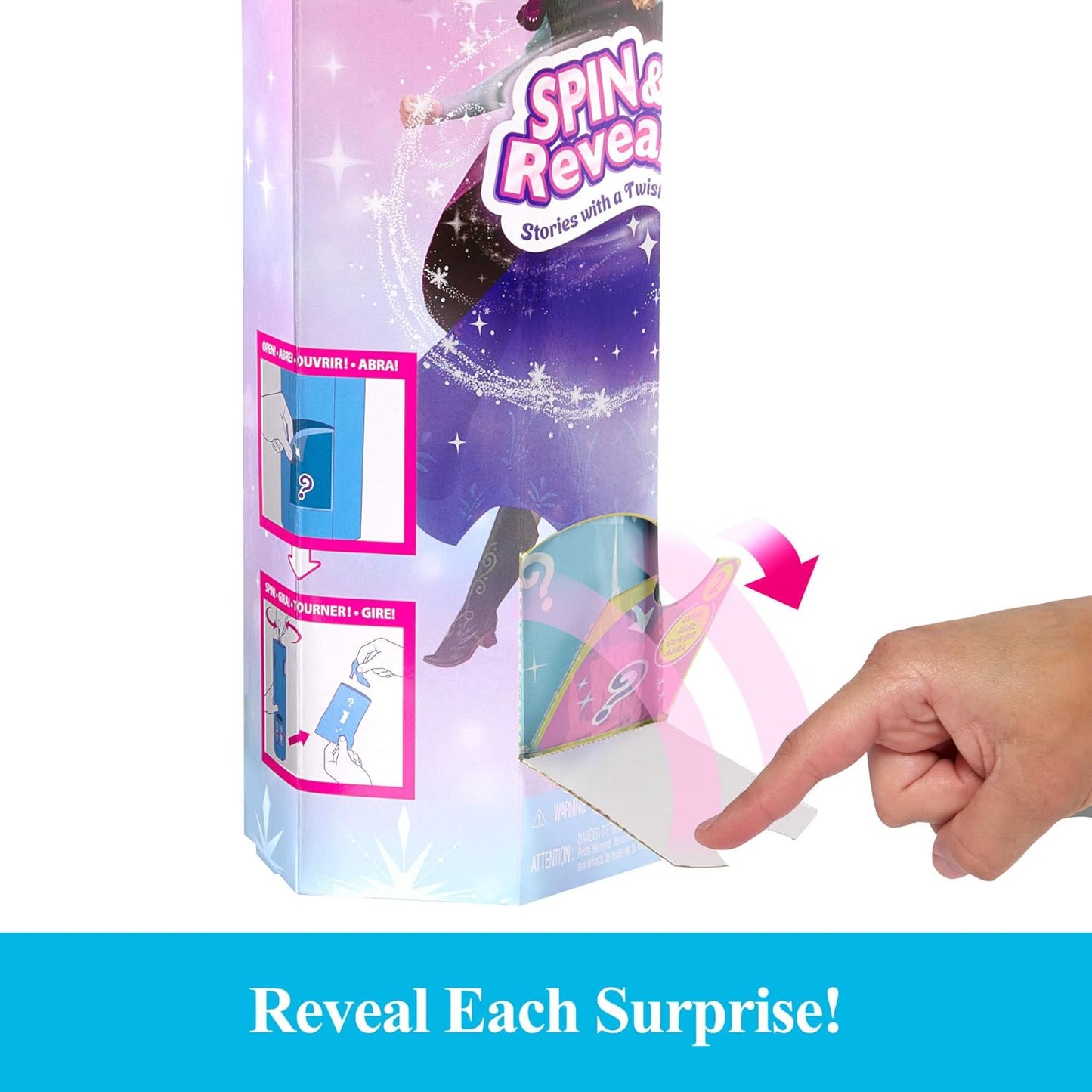 Frozen - Anna Spin & Reveal Twist Doll