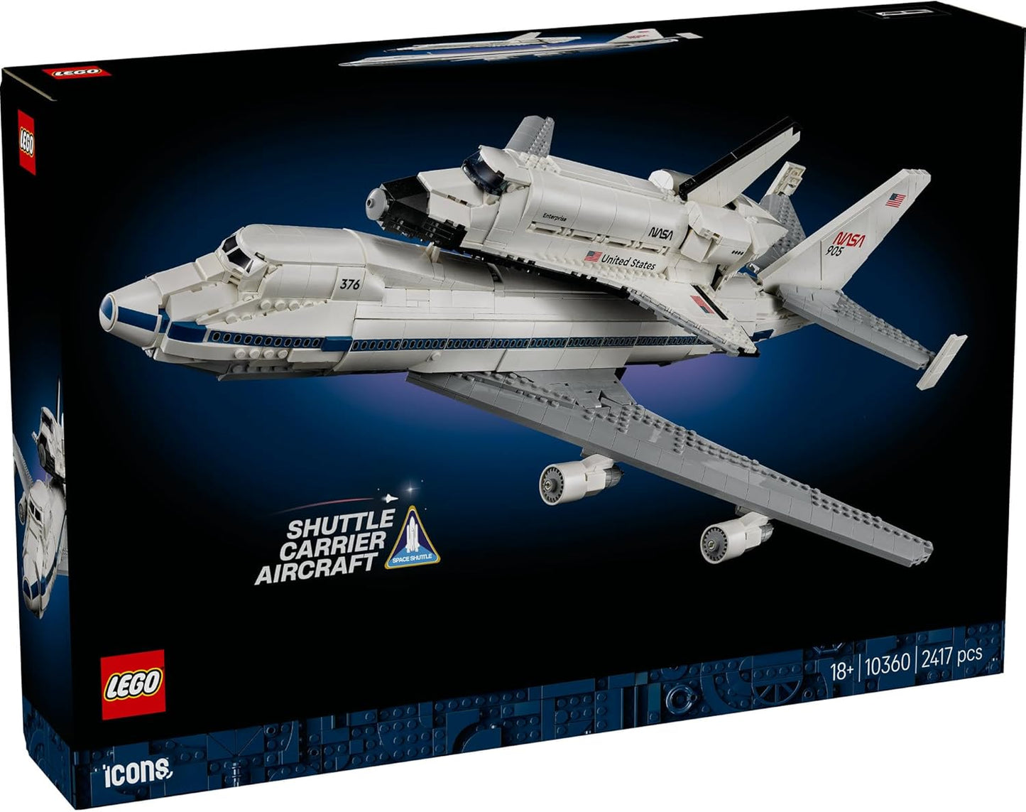 LEGO Icons - Shuttle Carrier Aircraft (10360)
