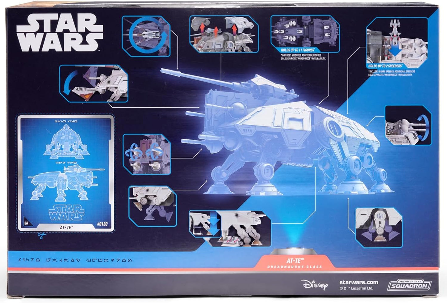 Star Wars - 9" Squadron AT-TE