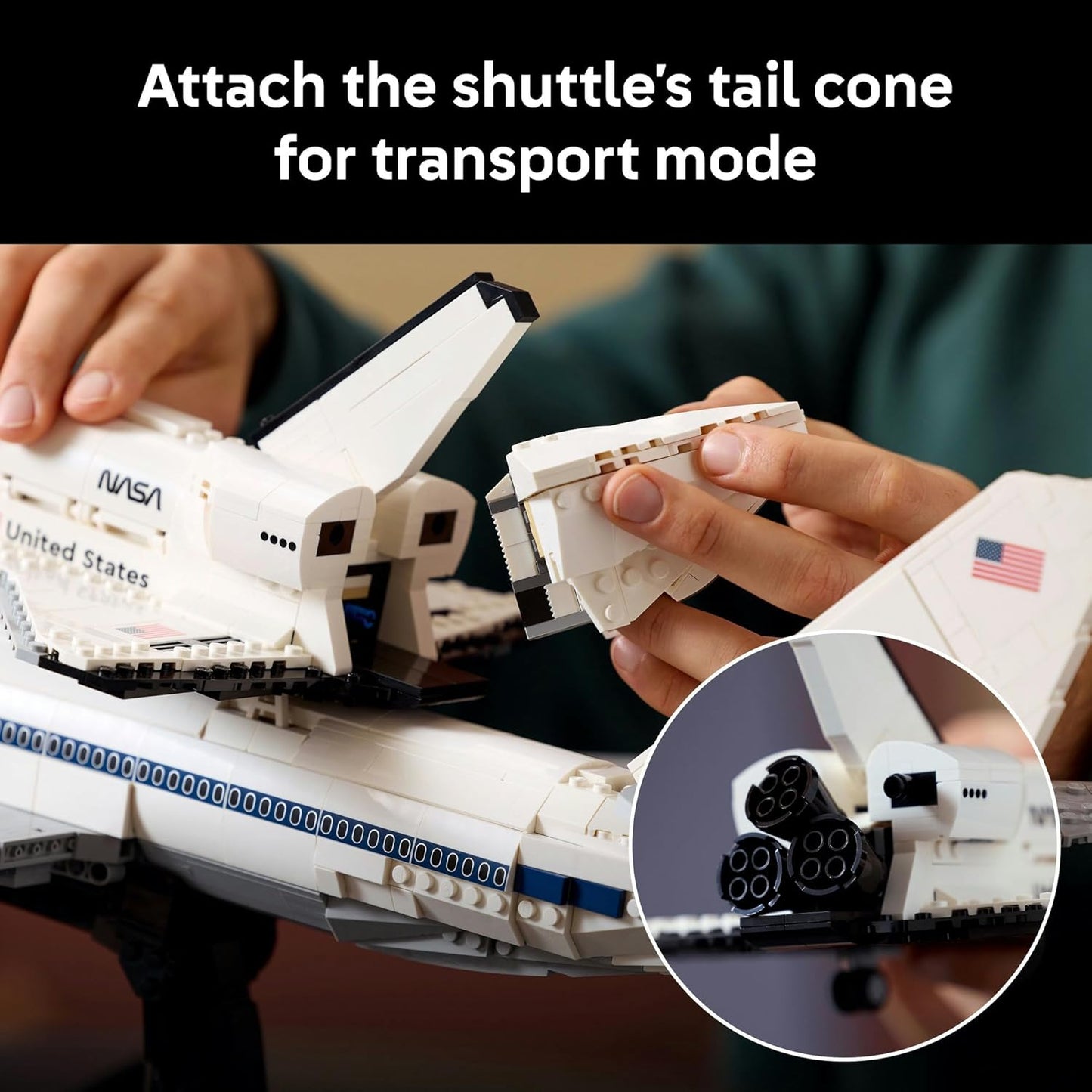 LEGO Icons - Shuttle Carrier Aircraft (10360)