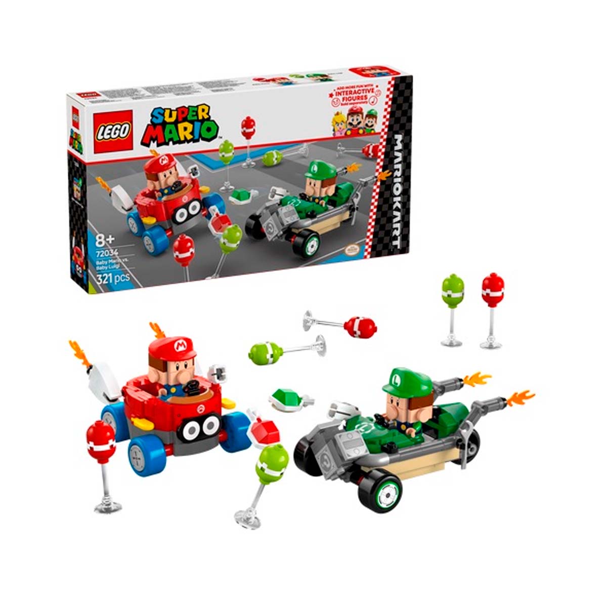 LEGO Super Mario - Baby Mario VS Baby Luigi (72034)
