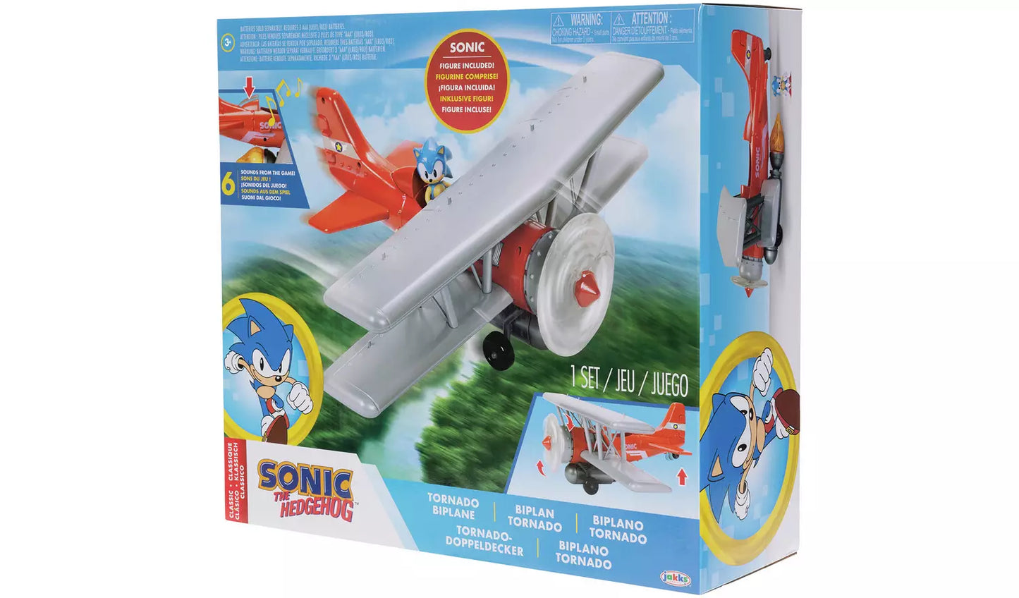 Sonic - Tornado Biplane Playset
