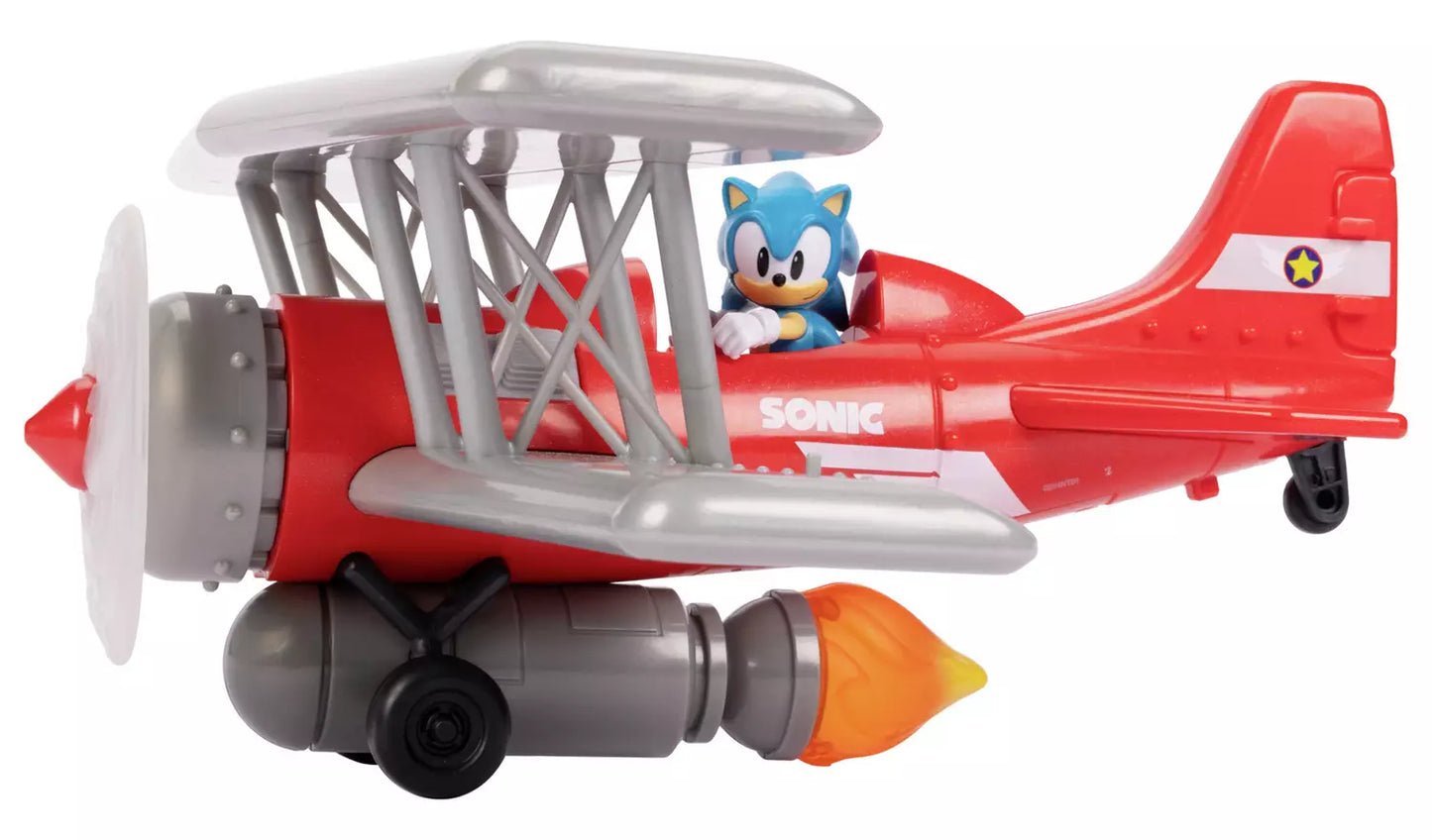 Sonic - Tornado Biplane Playset