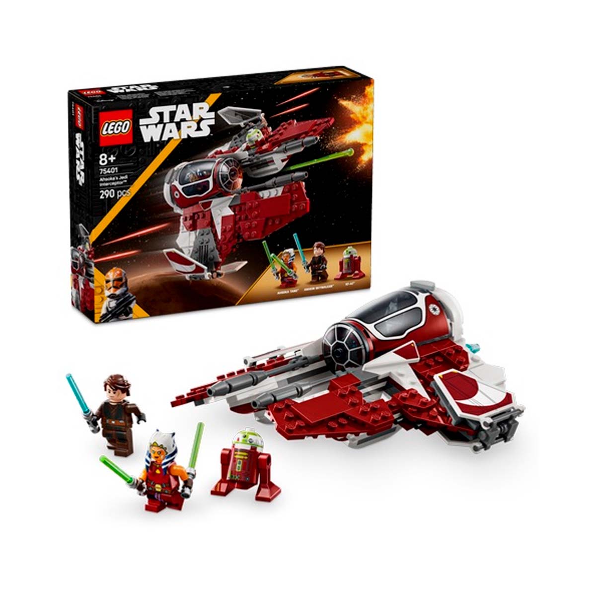 LEGO Star Wars - Ahsoka's Jedi Interceptor (75401)
