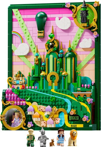 LEGO Wicked - Emerald City Wall Art (75685)