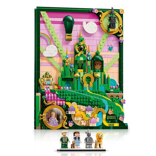 LEGO Wicked - Emerald City Wall Art (75685)